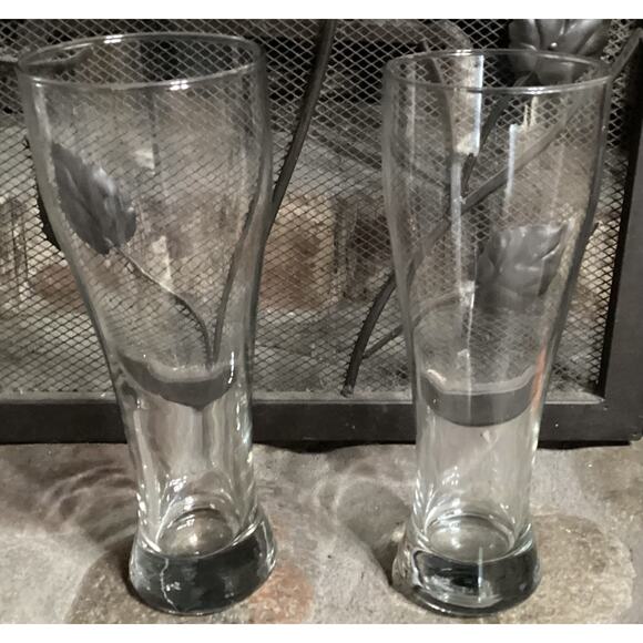 Set Of 2 Anchor Hocking 23oz Beer/Pilsner Glasses - Picture 4 of 7